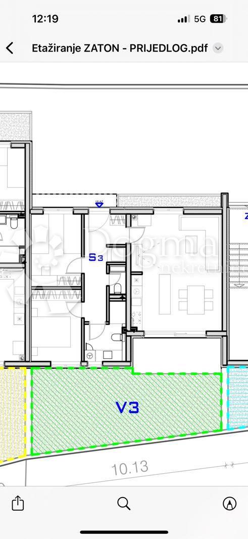 Appartamento Zaton, Nin, 70m2