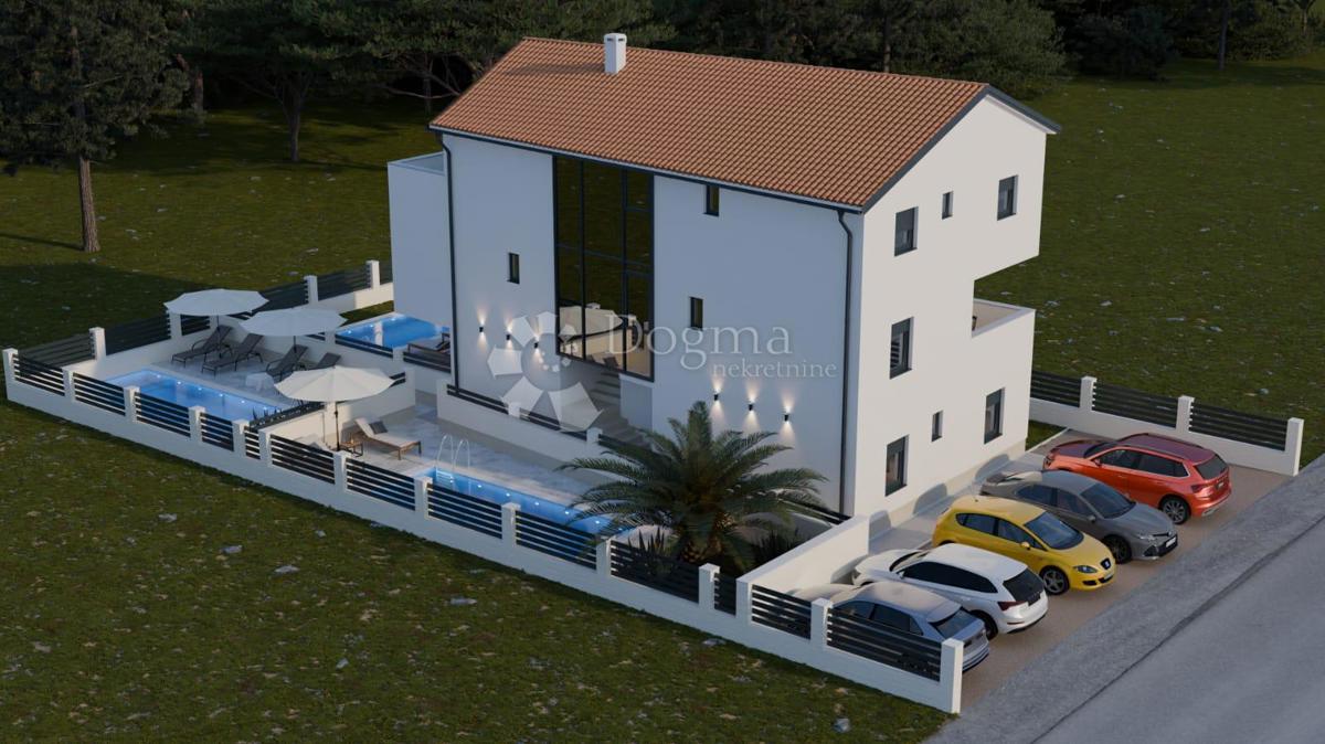 Appartamento Mandre, Kolan, 85m2