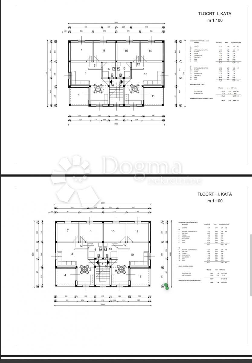 Appartamento Sabunike, Privlaka, 68,89m2