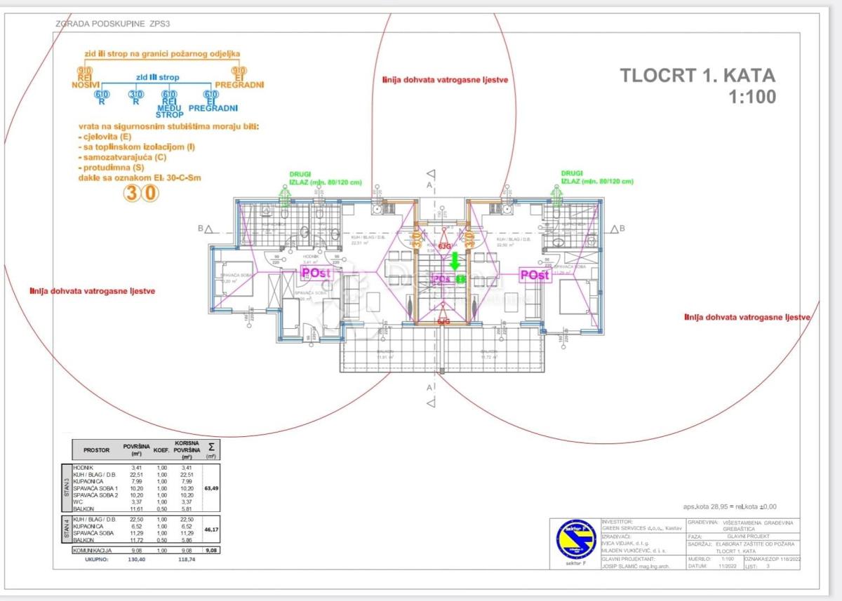 Allogio Grebaštica, Šibenik - Okolica, 46,17m2