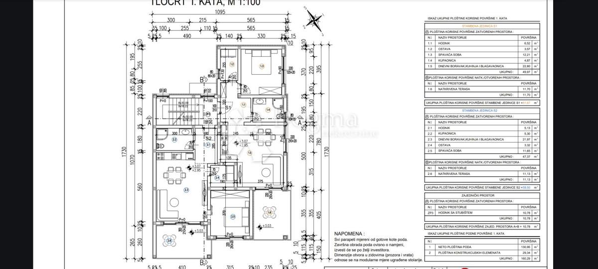 Allogio Grebaštica, Šibenik - Okolica, 58,50m2