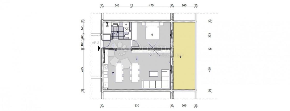 Allogio Opatija, 89,88m2