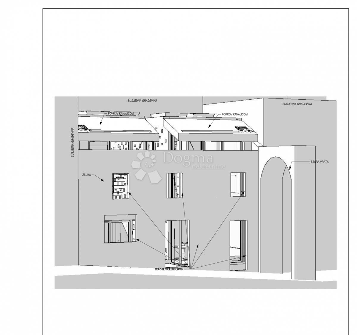 Casa Centar, Rijeka, 180m2