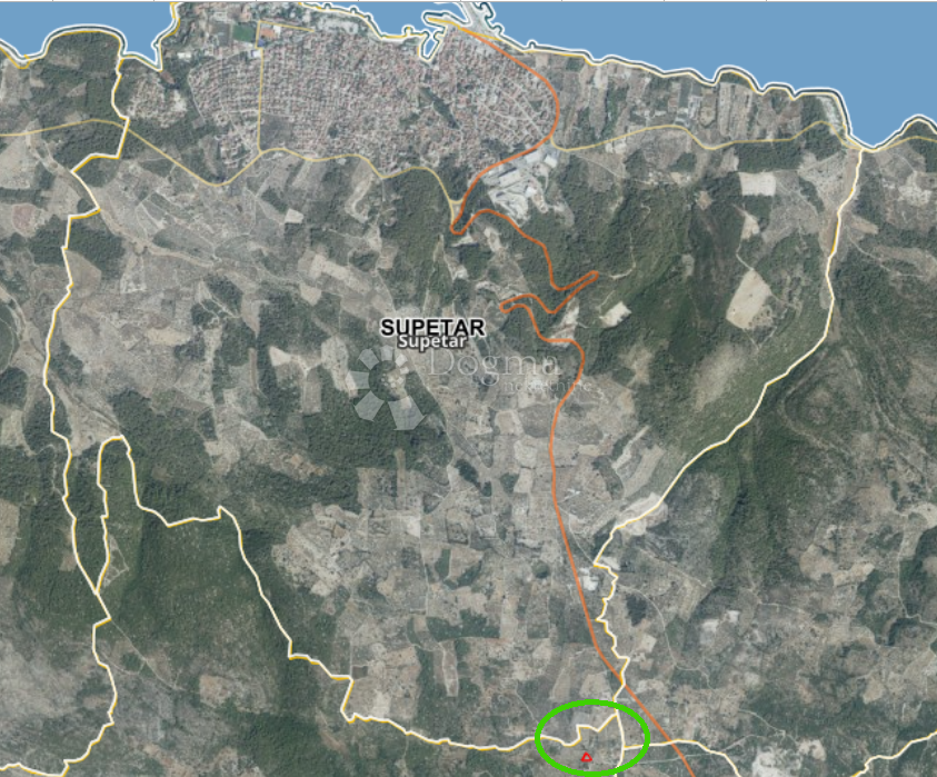 Terreno agricolo Donji Humac, Nerežišća, 10.600m2