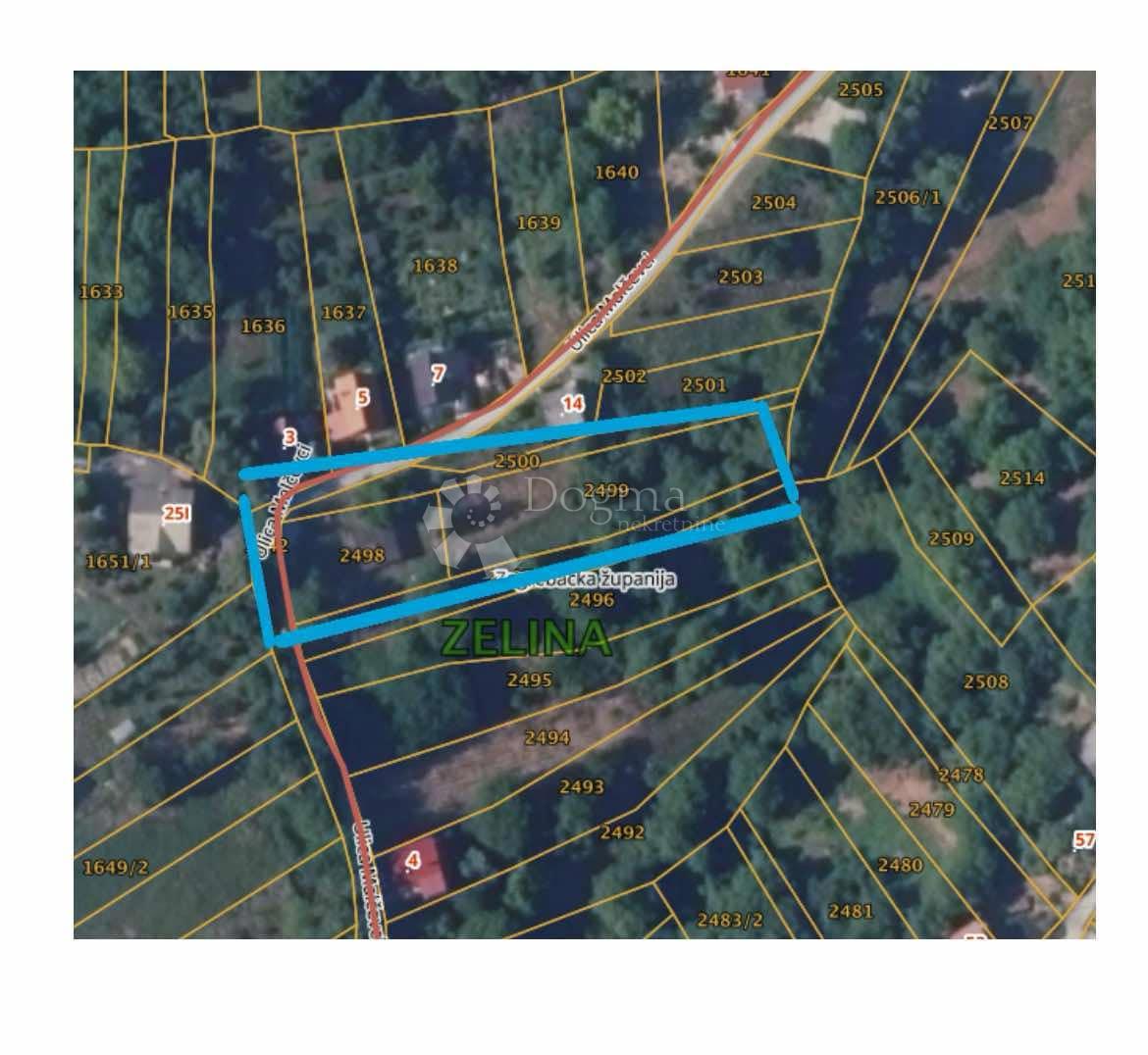 Terreno edificabile Majkovec, Sveti Ivan Zelina, 1.593m2