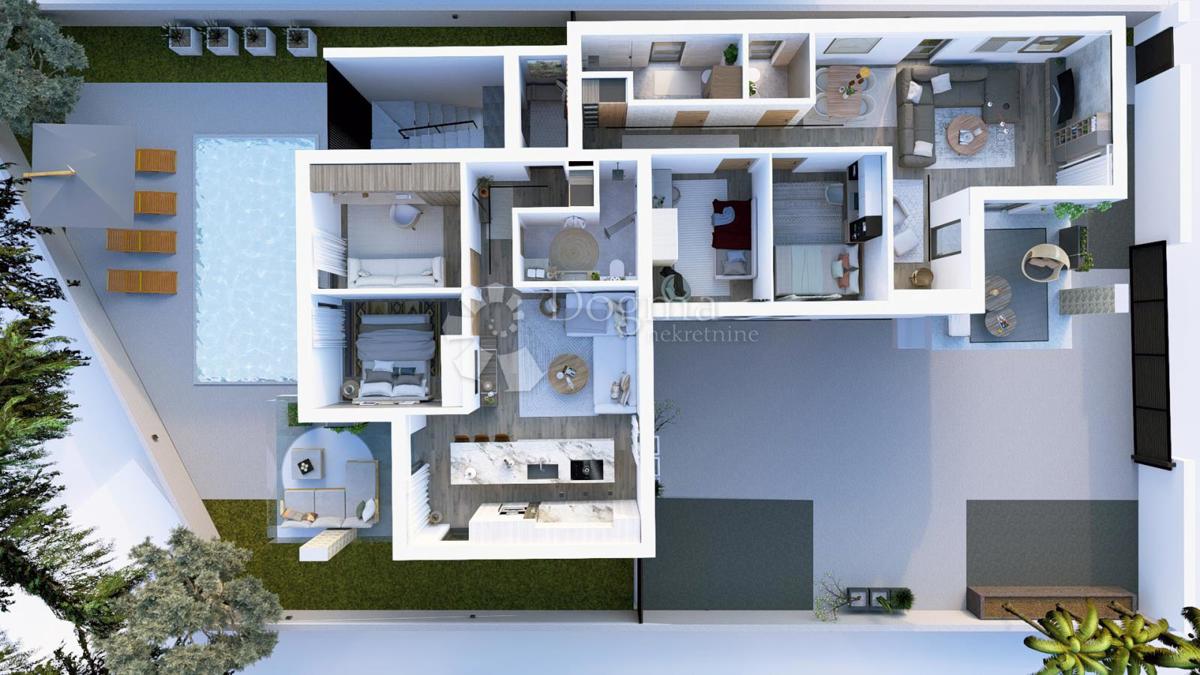 Allogio Petrčane, Zadar - Okolica, 167,41m2