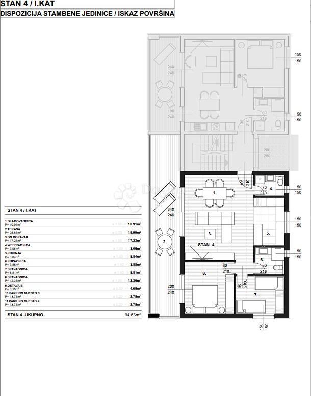 Allogio Umag, 99,88m2