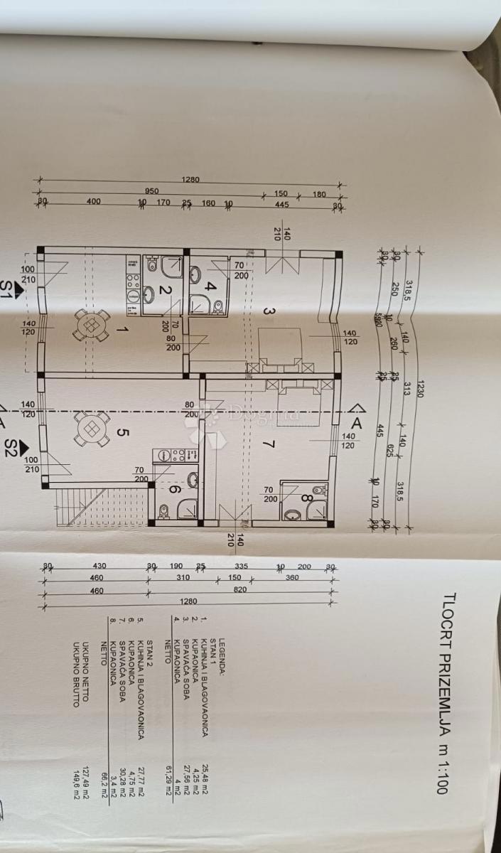 Casa Biograd na Moru, 263,78m2