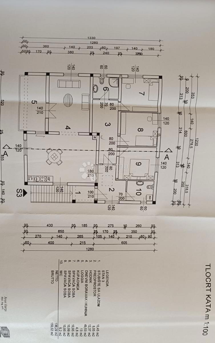 Casa Biograd na Moru, 263,78m2