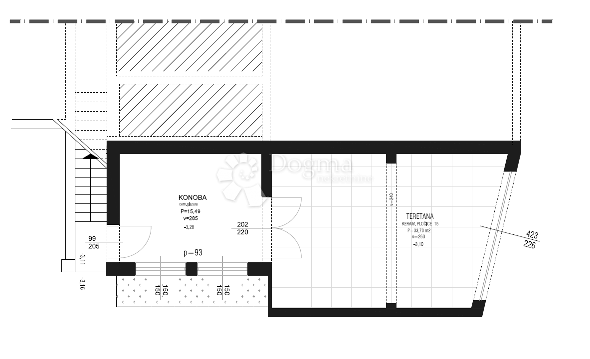 Brač, Sumartin, bellissima villa, prima fila al mare