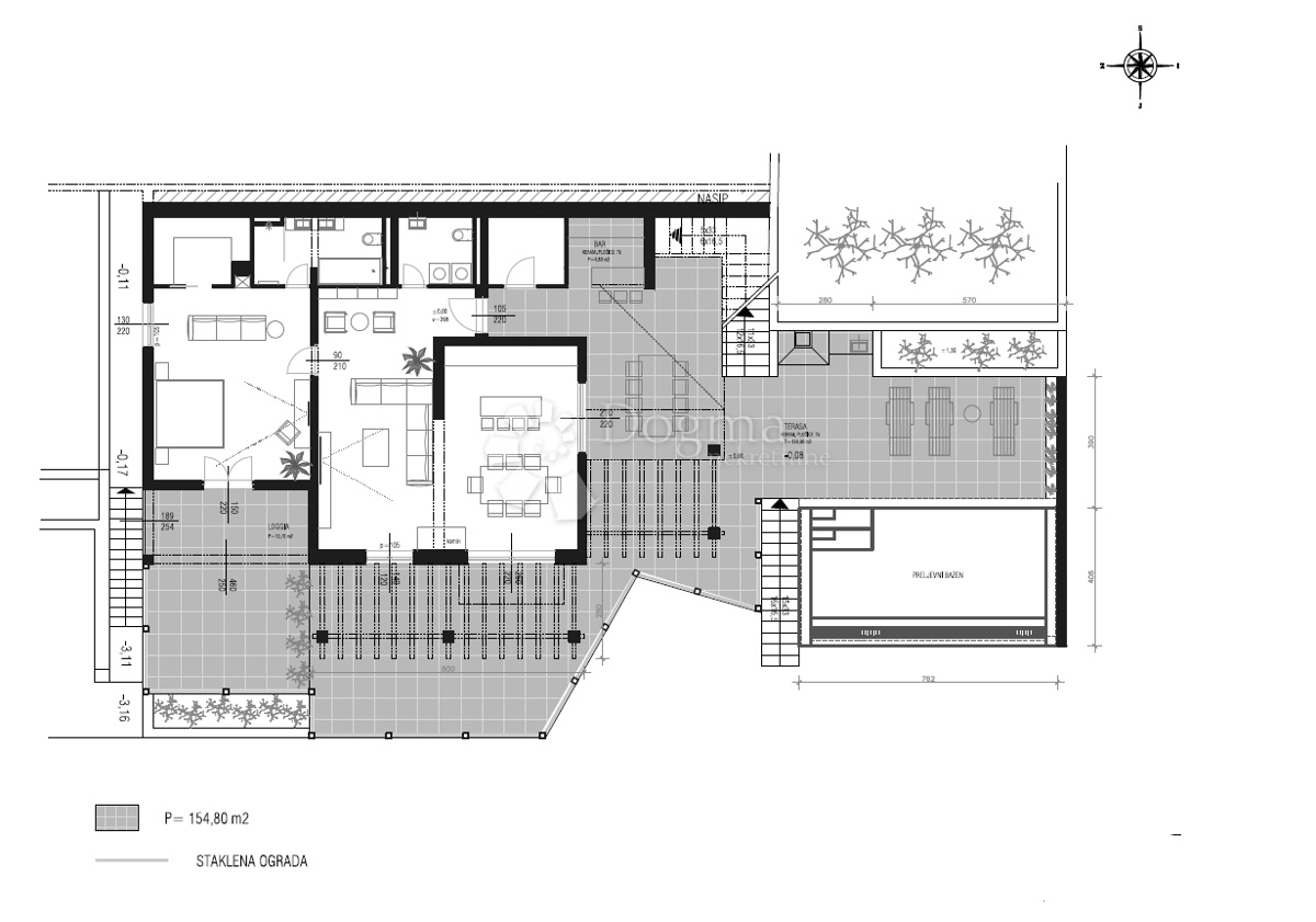 Brač, Sumartin, bellissima villa, prima fila al mare
