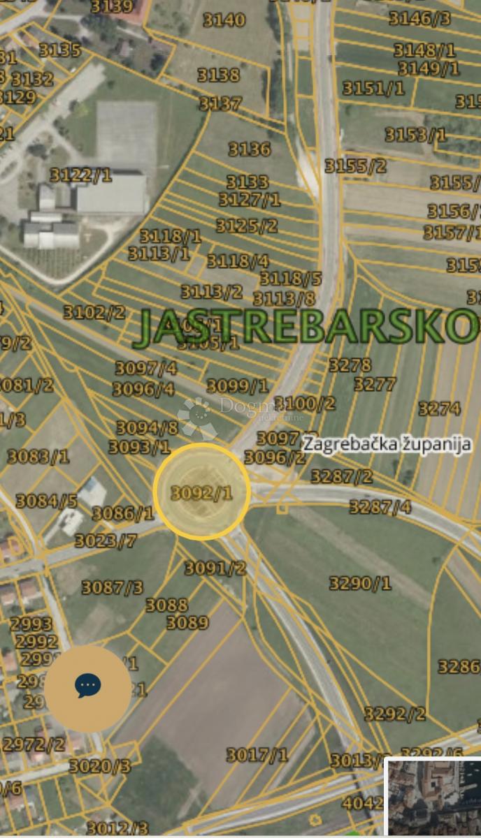 Terreno edificabile Donja Jaska, Jastrebarsko, 3.088m2
