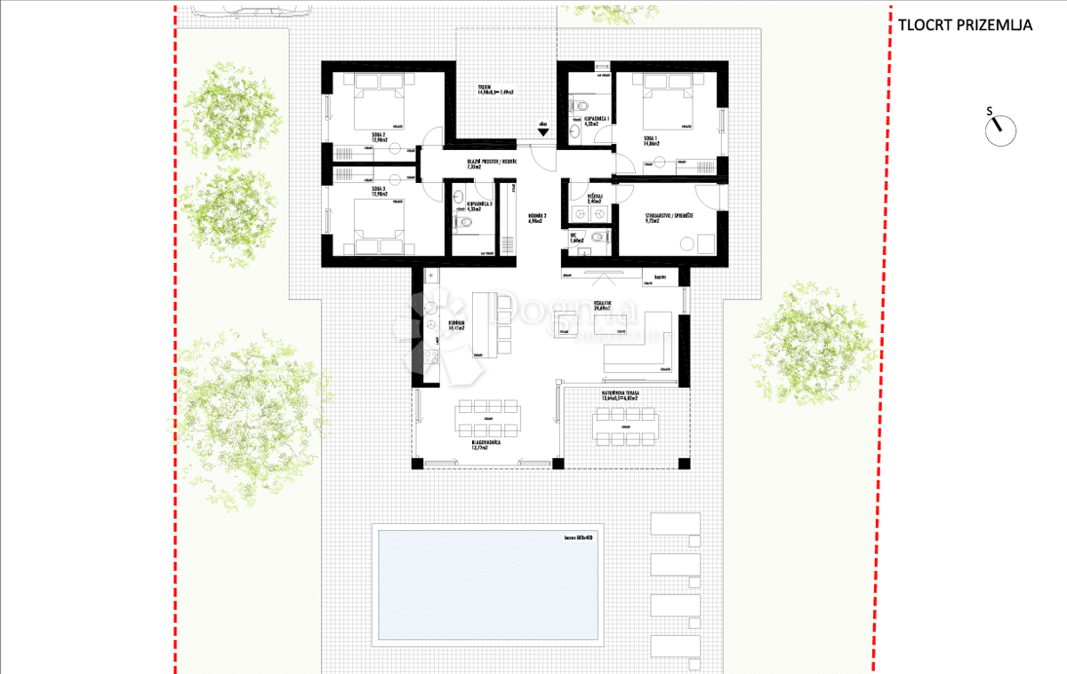 Terreno edificabile Ninski Stanovi, Nin, 930m2