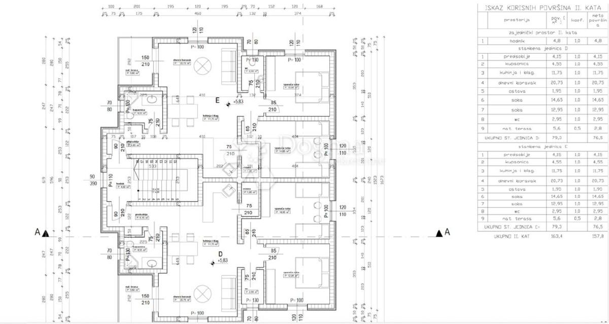 Allogio Poreč, 76,50m2