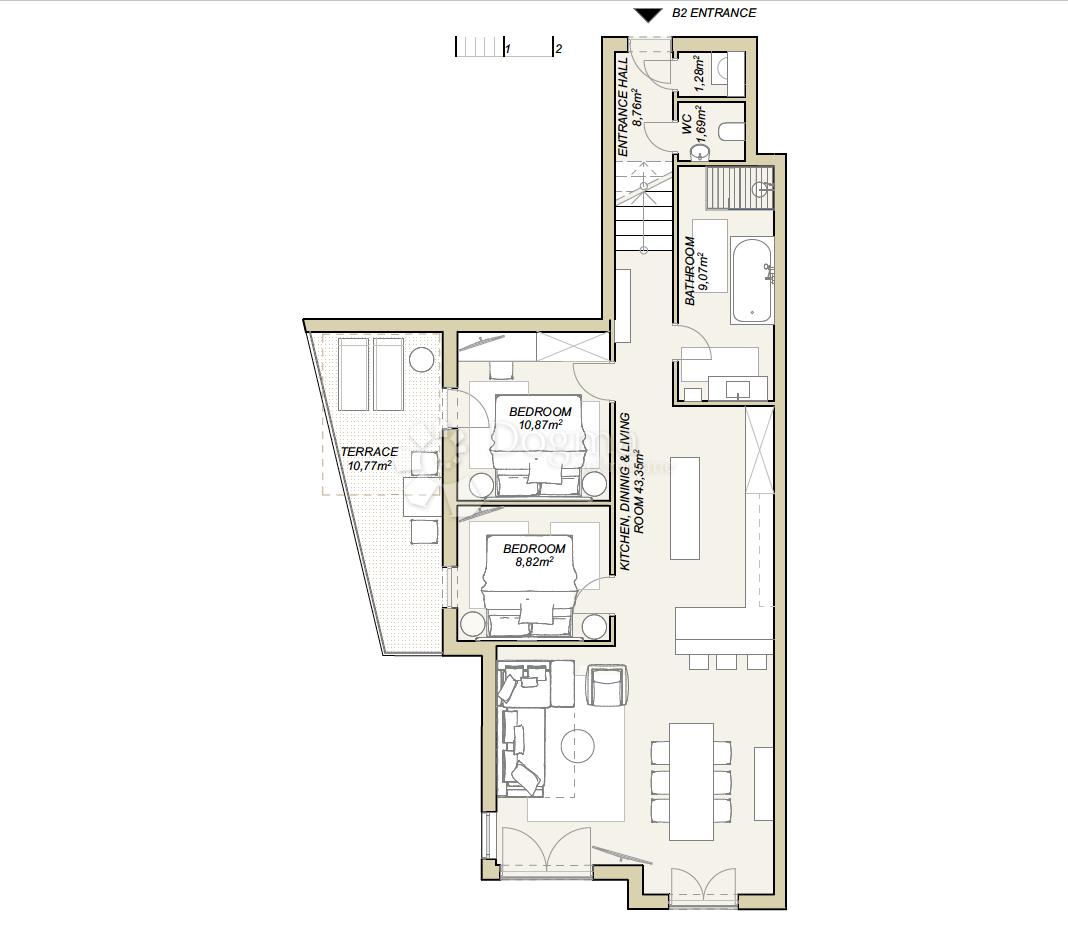 ECCELLENTE OPPORTUNITÀ DI INVESTIMENTO A 50 M DAL MARE