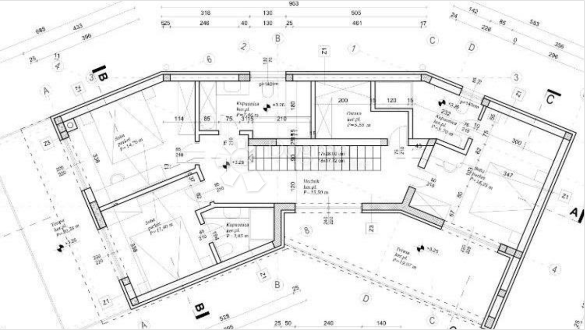 Eccezionale villa di lusso con vista panoramica sul mare a Podstrana