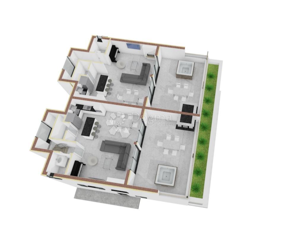 Allogio Crnica, Šibenik, 84,83m2