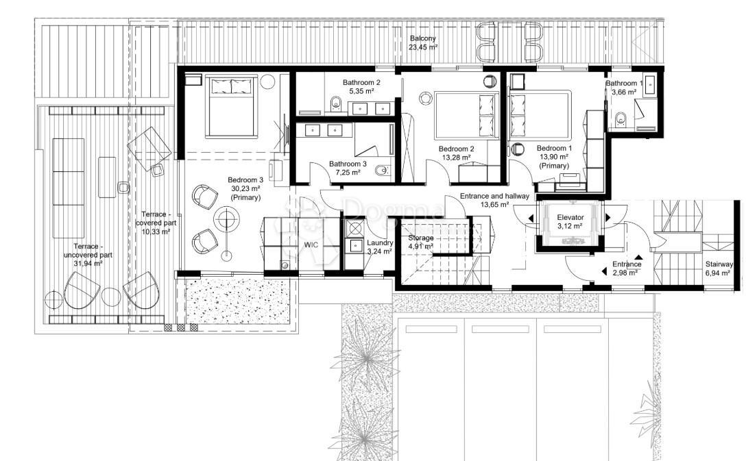 Appartamento Zaton, Nin, 191,10m2