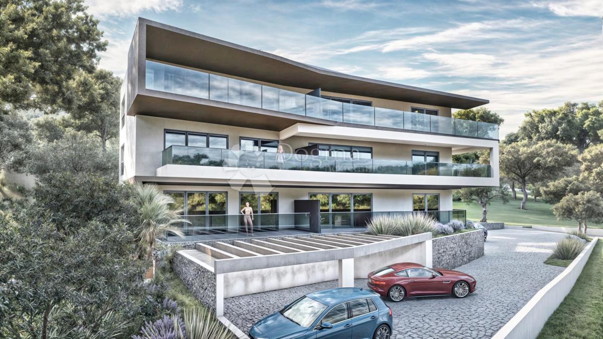 ROGOZNICA - NUOVO EDIFICIO MODERNO 2ª FILA DAL MARE