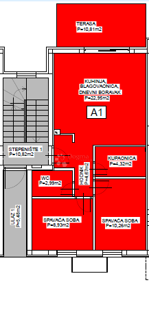 IN VENDITA – APPARTAMENTO CON DUE CAMERE A VODICE, A 50 METRI DAL MARE