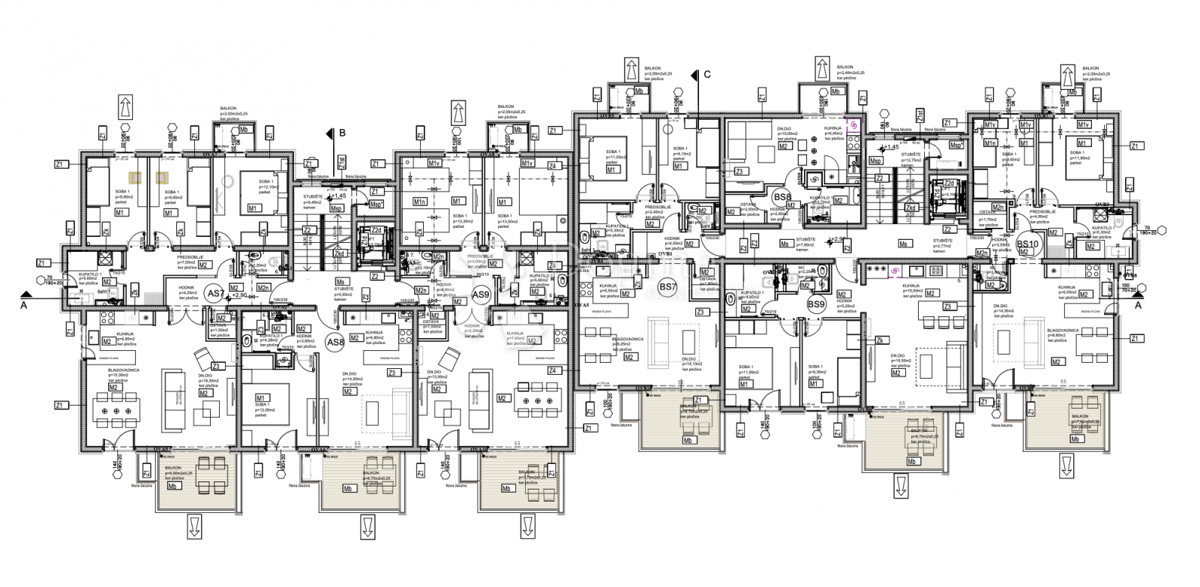 Allogio Dugopolje, 25m2
