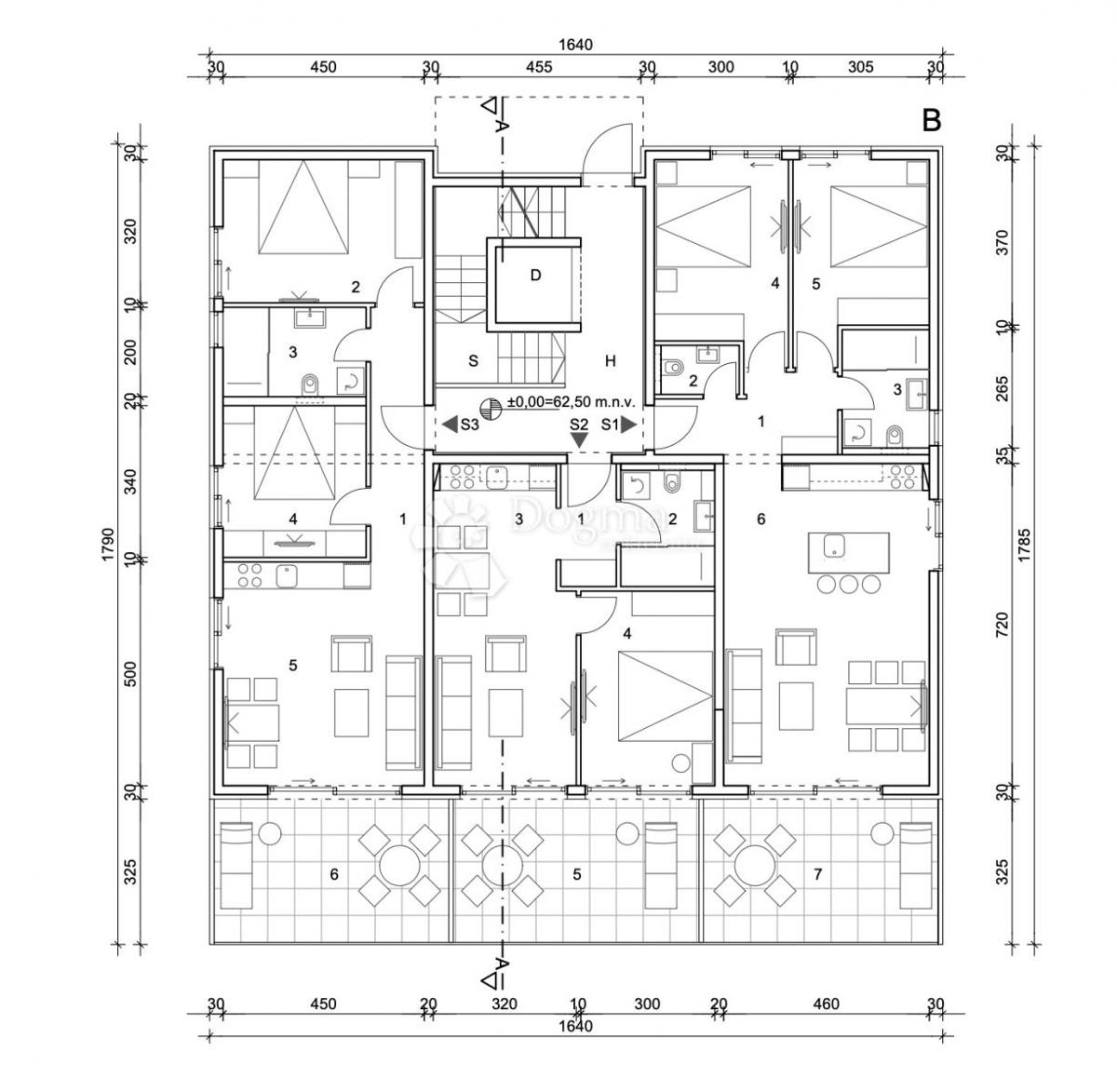 Allogio Primošten, 88,63m2