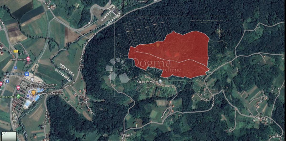 Terreno agricolo Jazbina, Desinić, 133.795m2