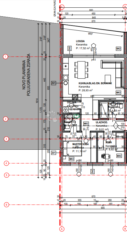Allogio Kurilovec, Velika Gorica, 125,76m2