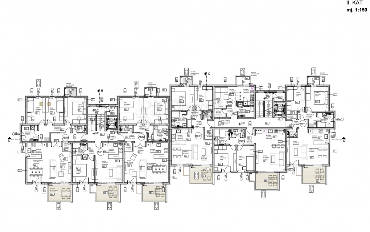 Allogio Dugopolje, 25m2