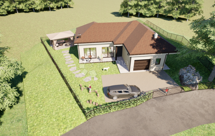 Terreno edificabile Klana, 1.156m2