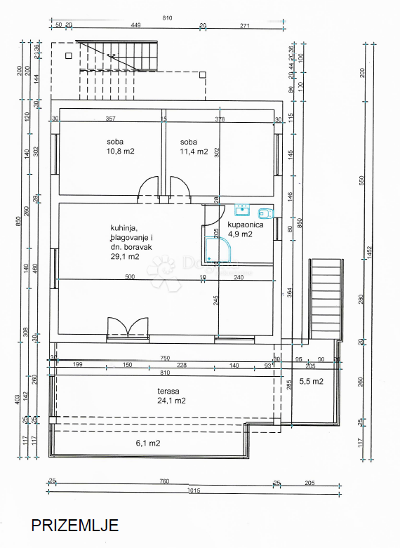 Casa Kaprije, Šibenik - Okolica, 180m2