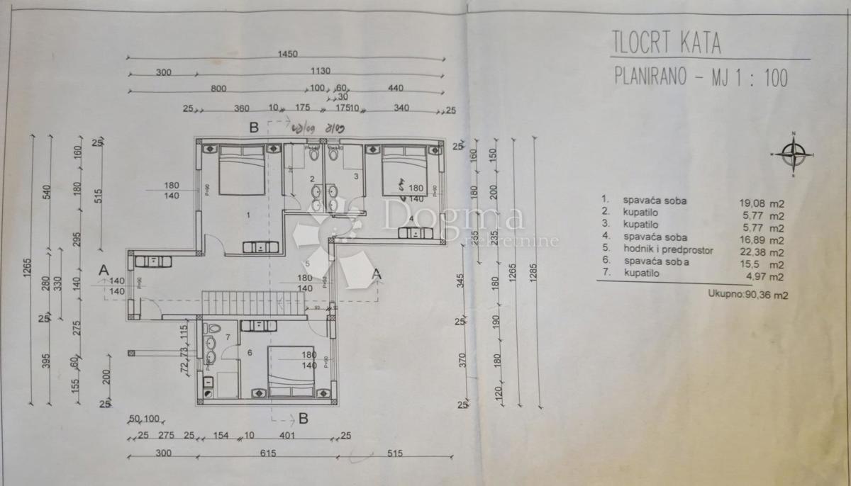 Casa Juršići, Svetvinčenat, 190m2