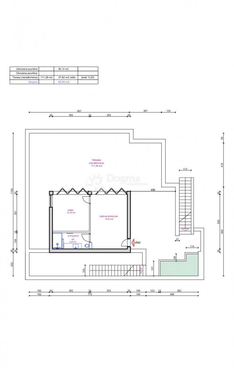 Casa Ražanj, Rogoznica, 246,67m2