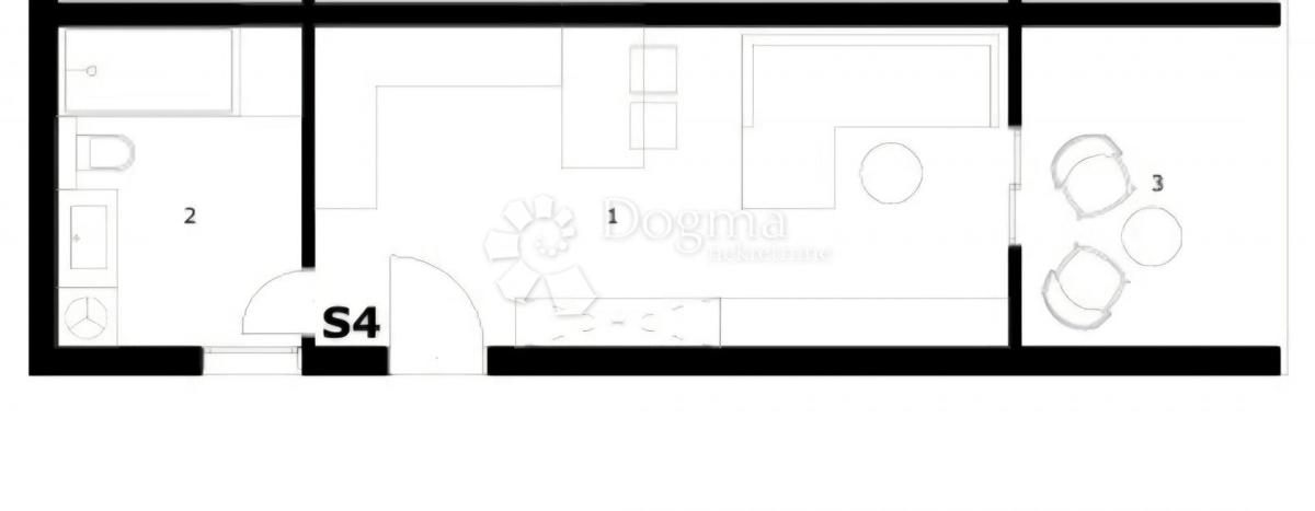 Appartamento Rukavac, Vis, 34,96m2