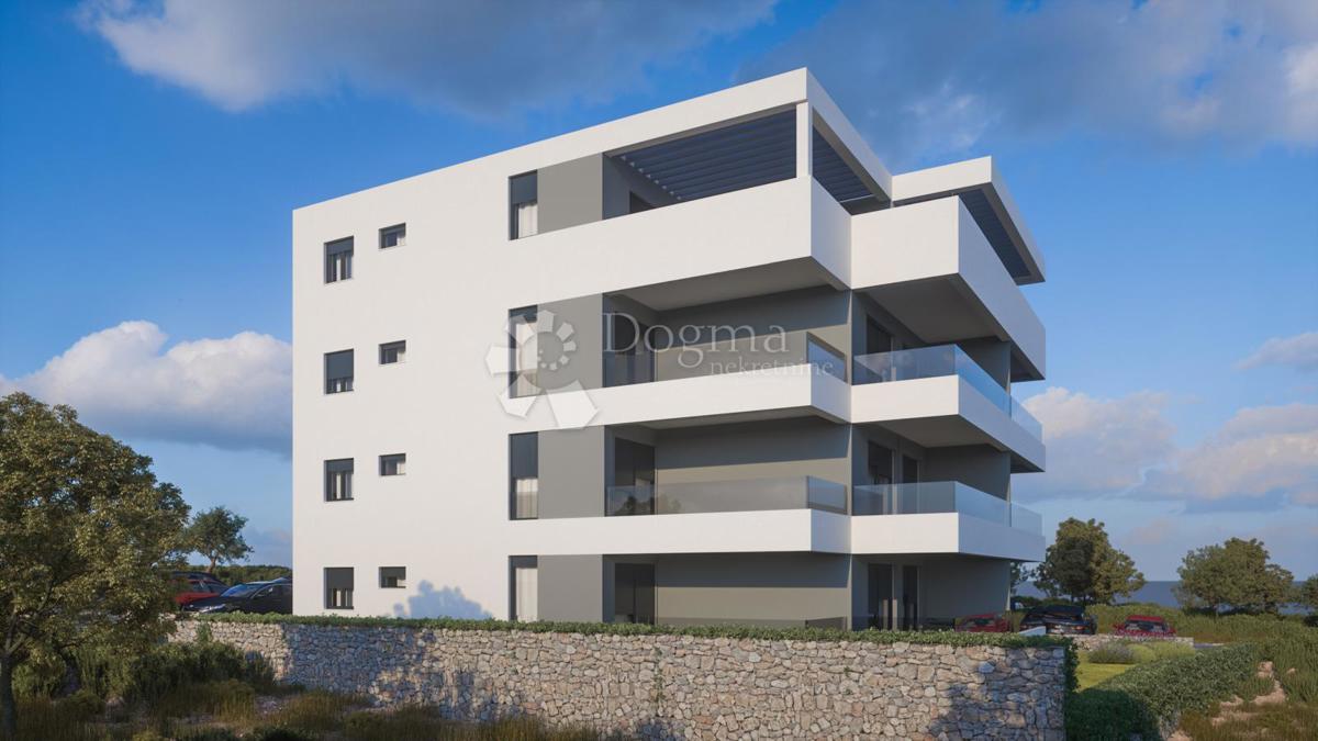 Ampio bilocale con grande terrazza – Seget Donji