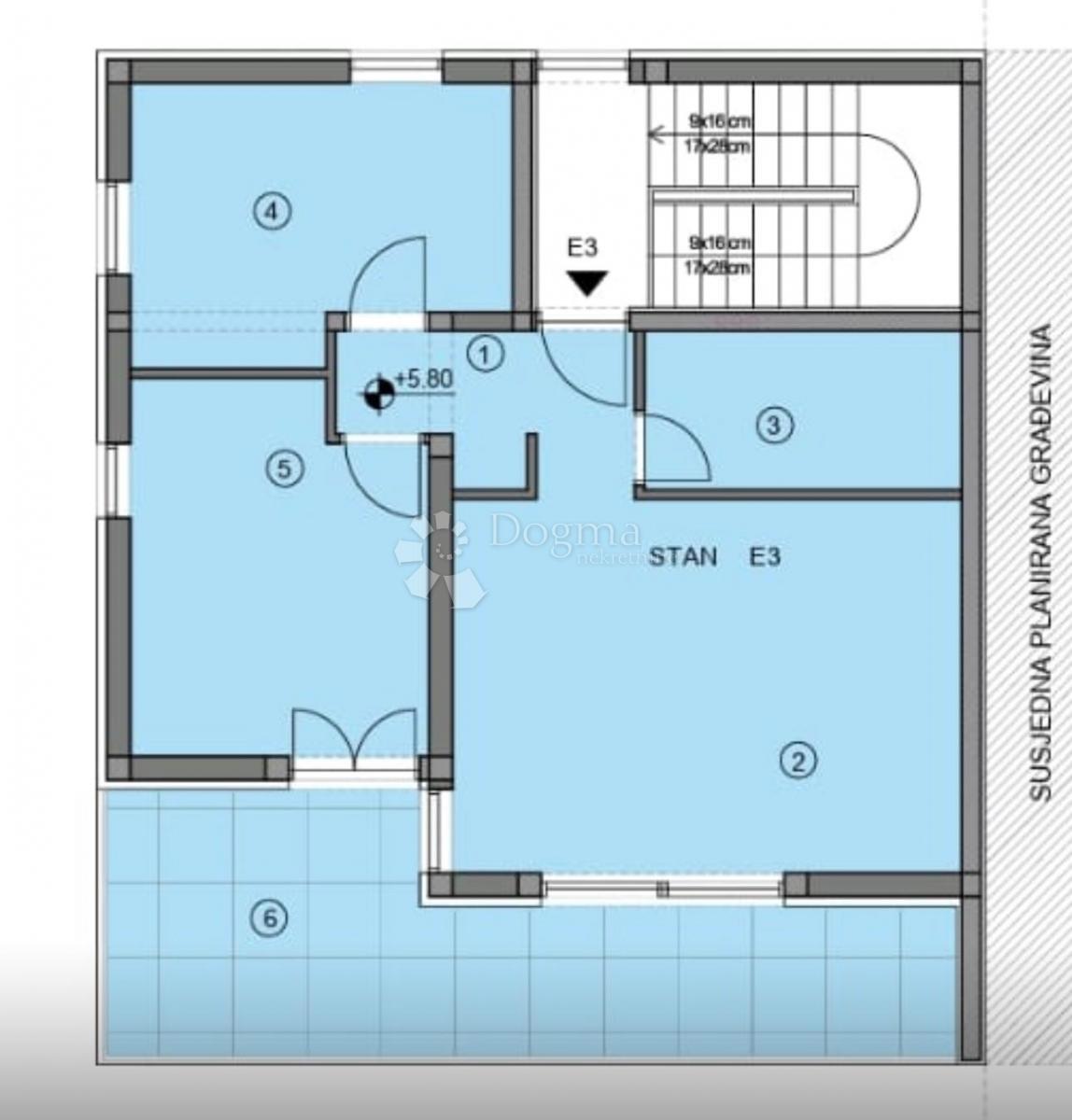 Allogio Medulin, 65,78m2