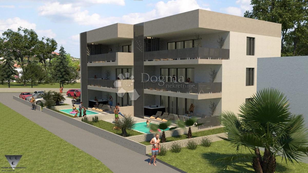 Appartamento Ljubač, Ražanac, 102,17m2