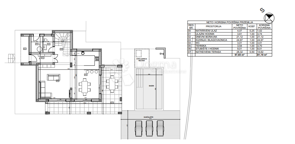 Casa Vodice, 191,62m2