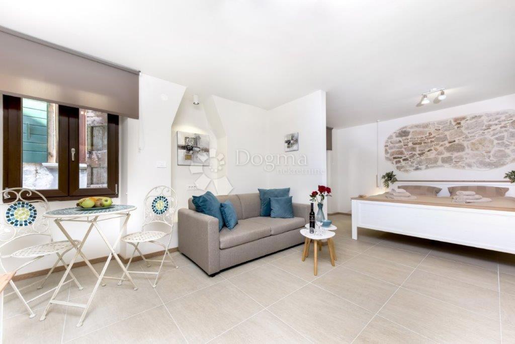 Monolocale nel cuore di Rovigno, un centro storico da favola