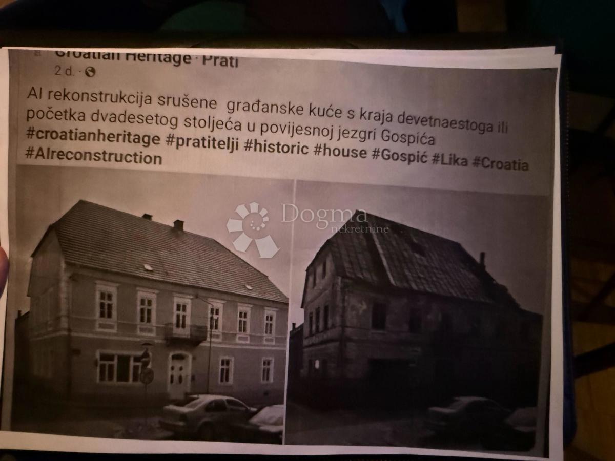 Terreno edificabile Centar, Gospić, 471m2