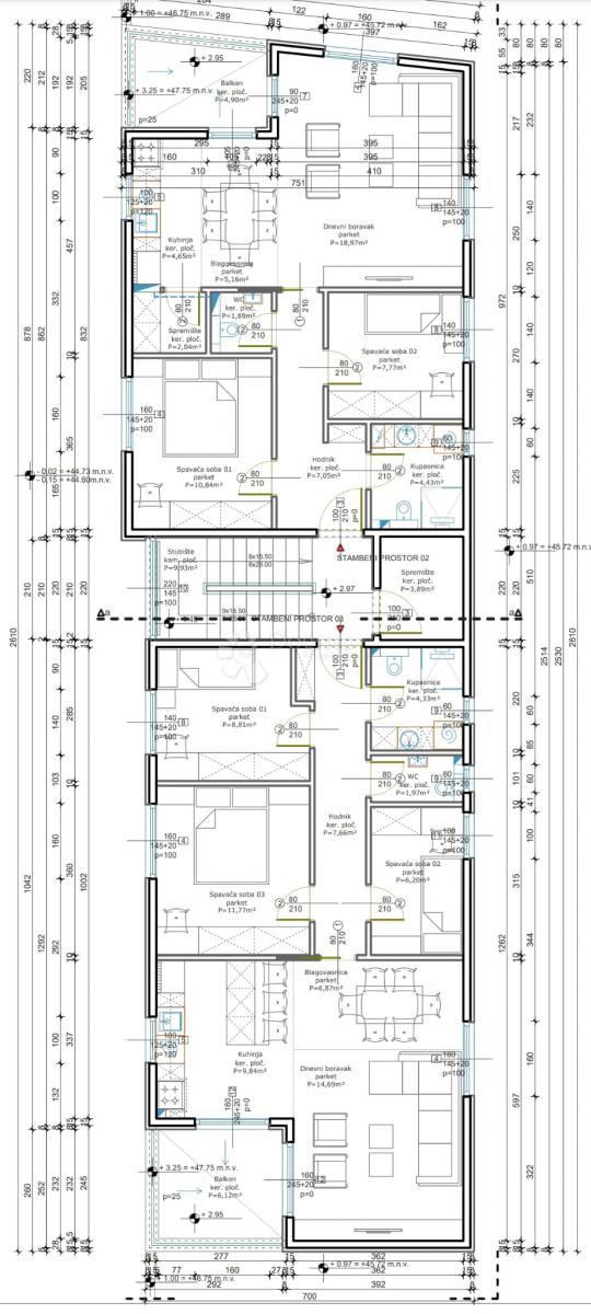 Allogio Kaštel Sućurac, Kaštela, 62,60m2