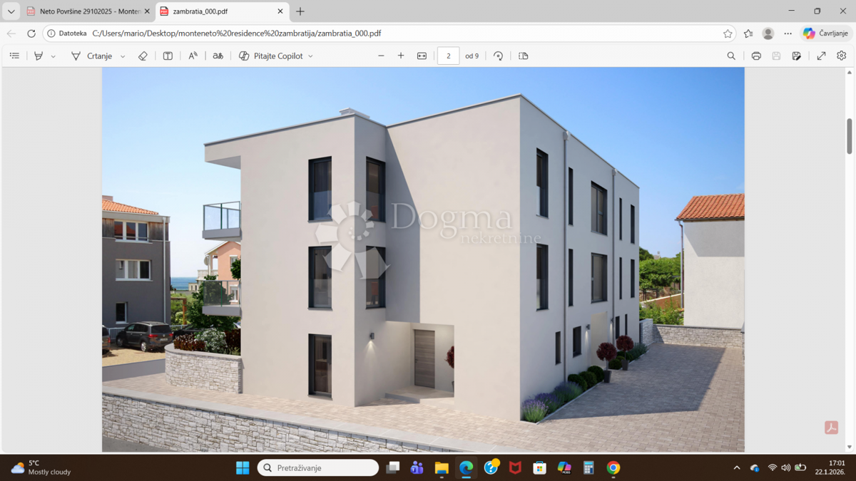 Dintorni di Umago, nuovo appartamento con giardino privato