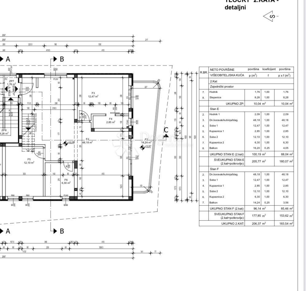 Allogio Rovinj, 153,62m2