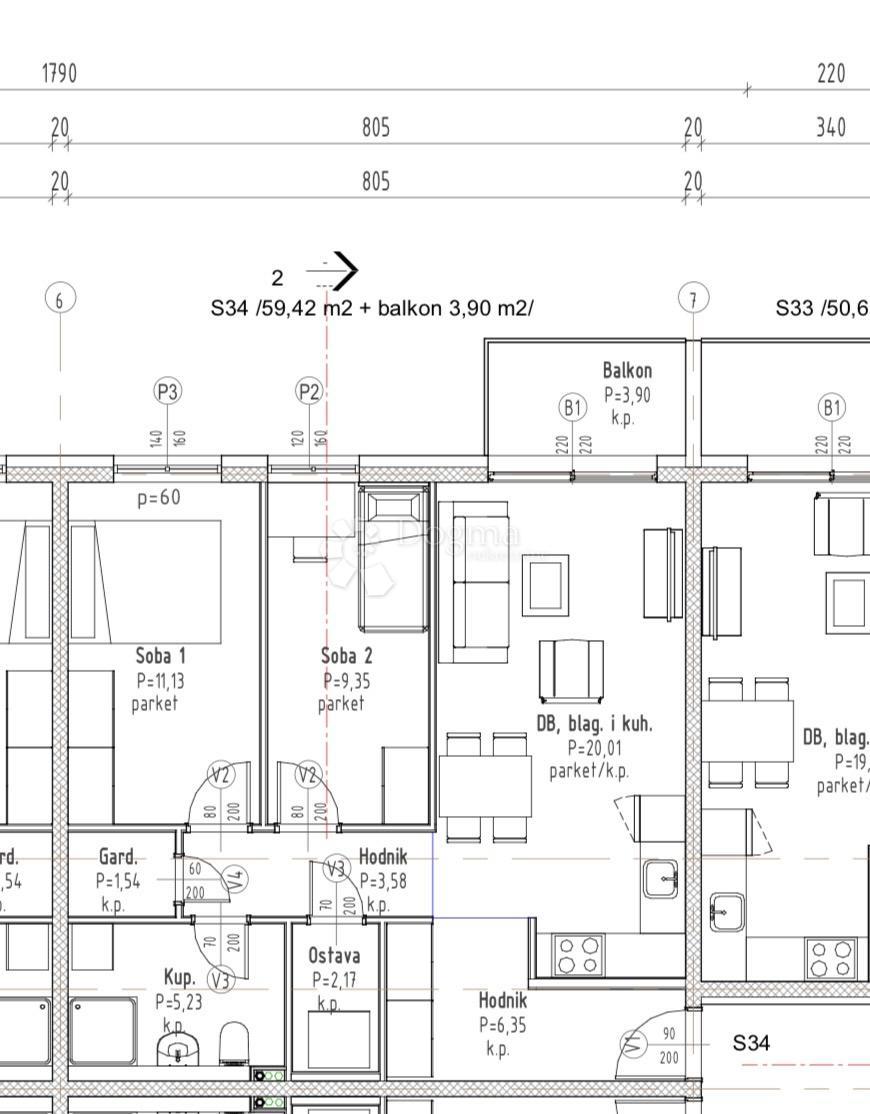 Allogio Gradići, Velika Gorica - Okolica, 44,16m2