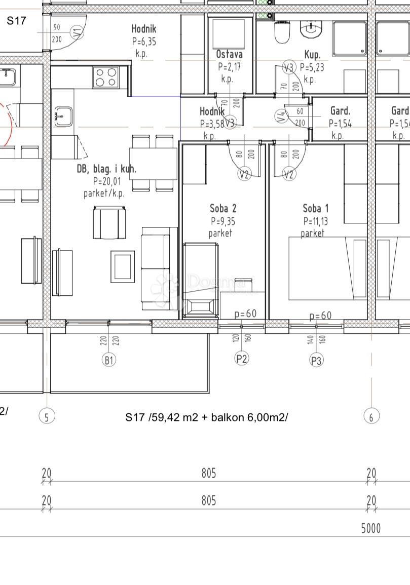Allogio Gradići, Velika Gorica - Okolica, 44,16m2