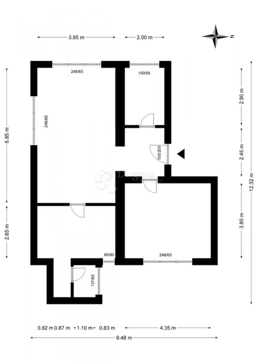 Allogio Maksimir, 71,12m2