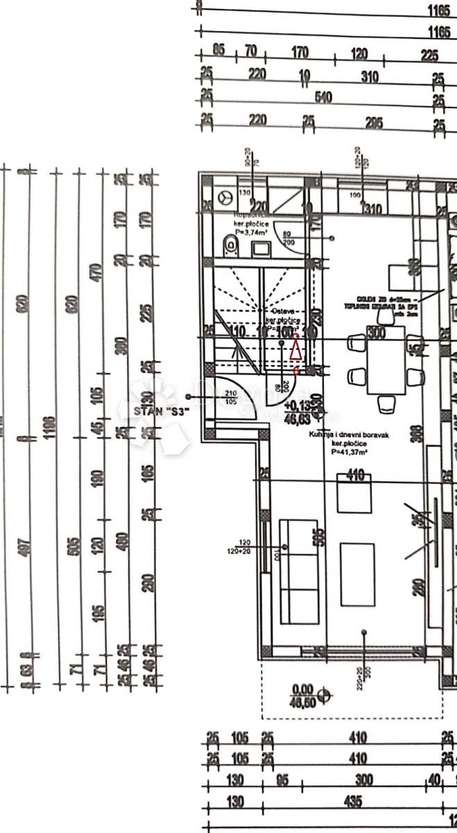 Appartamento Punat, 147m2