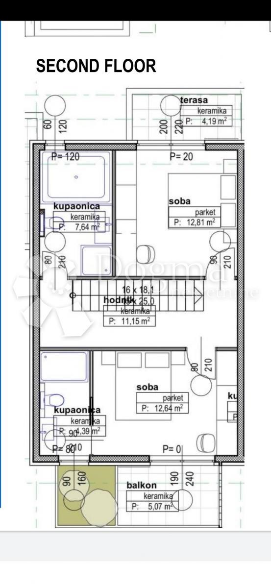 Casa Privlaka, 286,83m2