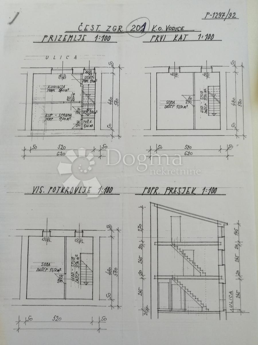 Locale commerciale Vodice, 75m2