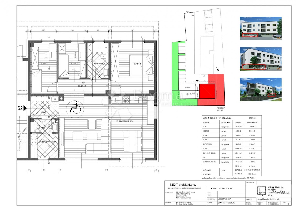 Allogio Hrašće Turopoljsko, Novi Zagreb - Zapad, 65,74m2